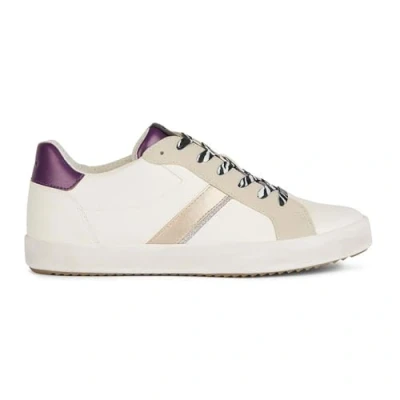 Imagen de Geox D Blomiee C, Zapatillas, Optic White Purple, 40 EU