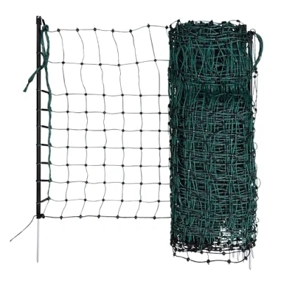Imagen de Kerbl PETMalla para Conejos 50 m, 65 cm piqueta de una Punta, Verde