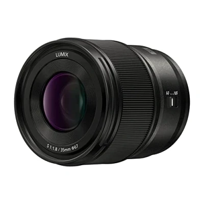 Imagen de Panasonic Lente de cámara LUMIX Serie S, Intercambiable Montura L F1.8 35 mm para cámaras Digitales Marco Completo sin Espejo, S S35