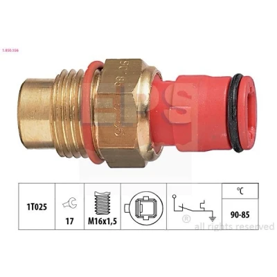 Imagen de Interruptor de temperatura, ventilador del radiador EPS 1.850.156