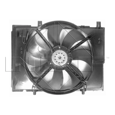 Imagen de NRF 47473 Ventilador de radiador 460 12 250 con bastidor (armazón) CHRYSLER: Crossfire Coupé