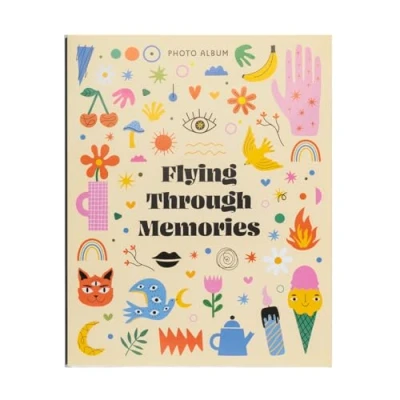 Imagen de Album fotos Flying Memories Photo 13x20cm con 96 bolsillos de tapa blanda 23x28 cm : Albunes para