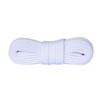 Imagen de Kaps cordones de Zapatillas Deporte, calzado duraderos calidad para casual, fabricados en Europa, 1 par (120 cm 47 inch 7 a 9 pares ojales/Blanco)