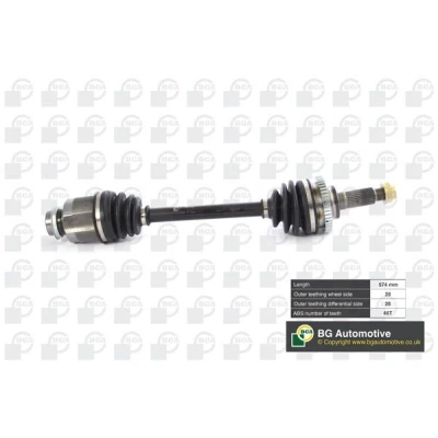 Imagen de BGA DS3605 Articulación, árbol de transmisión Eje delantero, derecha