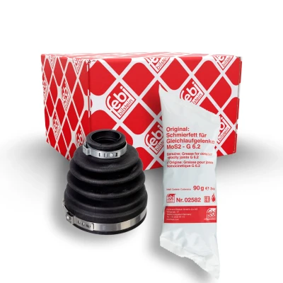 Imagen de FEBI BILSTEIN 175240 Fuelle Palier lado de engranaje, Eje delantero, derecha NBR (caucho nitril butadieno) RENAULT: Clio 4, MEGANE 3 Grandtour