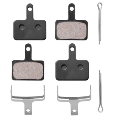 Imagen de Carehabi 2 Pares Pastillas de Freno, Freno Alto Rendimiento para Bicicleta Montaña Competible con Tektro TRP Shimano Deore Br B01S B05S MT400 M575 M495 M395 M4050