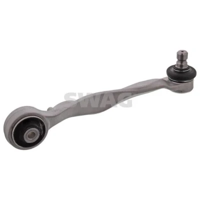 Imagen de SWAG 32 73 0022 Barra oscilante, suspensión de ruedas con apoyo Eje delantero, derecha, arriba, posterior Brazo oscilante transversal Aluminio