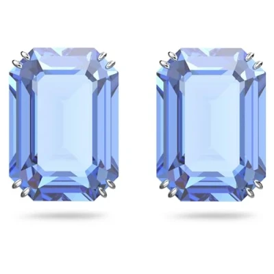 Imagen de Swarovski Millenia Pierced Earrings Peridot Pendientes, Mujer, Talla: One Size, Blue