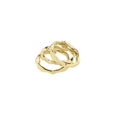 Imagen de Pilgrim Wyatt Anillo goldcolored, Talla: One Size, Gold colored