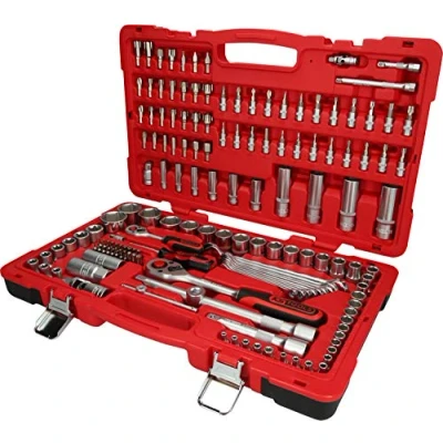 Imagen de KS Tools 951.0751 Juego de llaves vaso 1/4&quot;+1/2&quot;, 151 pzs