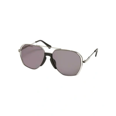 Imagen de Urban Classics Karphatos WITH Chain Gafas de sol silvercoloured, Talla: One Size, Silver coloured