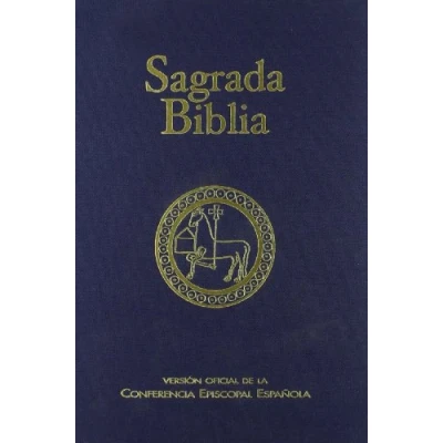 Imagen de Sagrada Biblia (ed. típica tela): Versión oficial de la Conferencia Episcopal Española: 101 (EDICIONES BÍBLICAS)