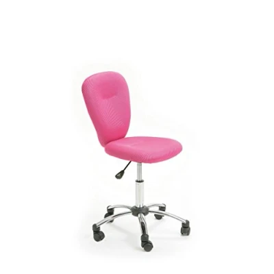 Imagen de Inter Link Silla niños Funda giratoria de Metal Mesh Rosa