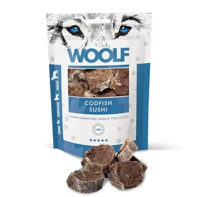 Imagen de Woolf Sushi de Bacalao para Perro 100 gr.