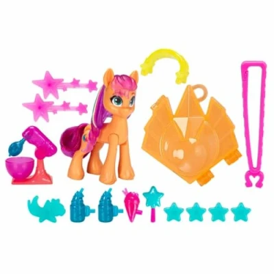 Imagen de My Little Pony Juguete Deja tu Huella Marca de Belleza Mágica Hoof to Heart Poni Sunny Starscout 7,5 cm A Partir 5 años