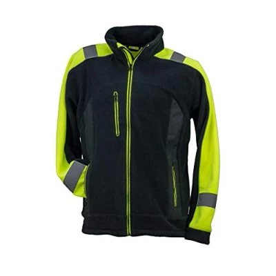 Imagen de Safety 1st Urgent URG C chaqueta de forro polar profesional trabajo seguridad protectora con aislamiento 300 g/m2 reflectante abrigo bolsillos hombre