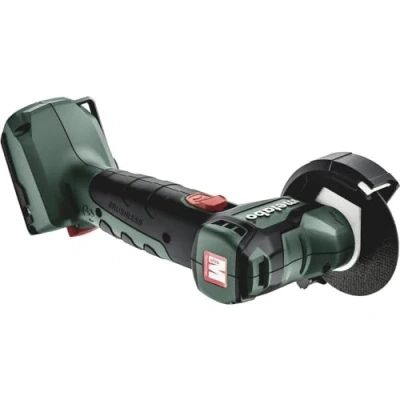 Imagen de Metabo Powermaxx CC 600348840 Amoladora angular con batería (12 V, rosca M 5) discos abrasivos y maletín MetaLoc, 12 5, color verde oscuro negro