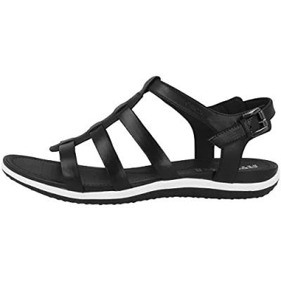 Imagen de Geox VEGA Sandalias tobilleras, Mujer, Talla: 42, Black Zapatos