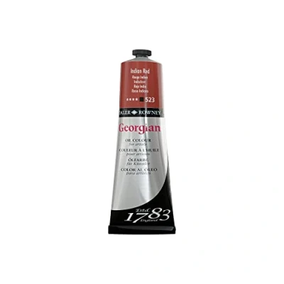 Imagen de Daler Rowney Georgian Pintura al óleo magníficos colores 225 ml Rojo indio
