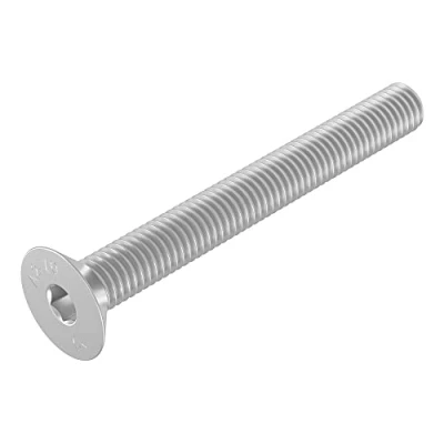 Imagen de Tornillo avellanado SECCARO M8 x 70 mm, acero inoxidable V2A VA A2, DIN 7991 / ISO 10642, hexágono interior, 20 piezas