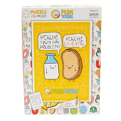Imagen de Giochi Preziosi Rompe Pera Toons Puzzle LEVADURA, Multicolor (PER00100)