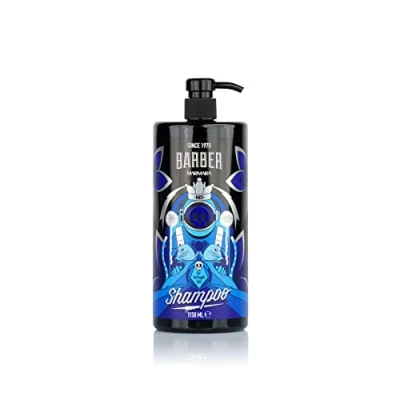 Imagen de barber marmara Champú de queratina para hombre, 1150 ml, peluquería, hombres, todo tipo cabello