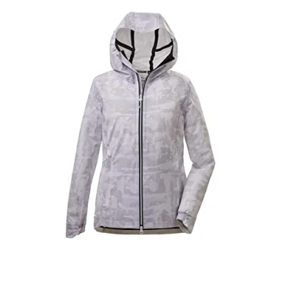 Imagen de Killtec Women&#039;s Chaqueta funcional de 2 1/2 capas con capucha KOS 22 WMN JCKT, white, 42, 38284 000