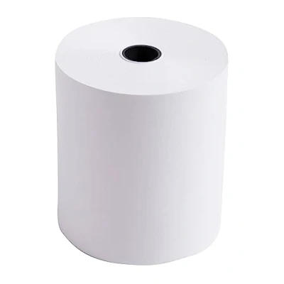 Imagen de Exacompta Bobinas para Cajas, pack de 50, 1 Capa Blanca, 60 g / m2 , 76 x 70 12 mm, 44 m