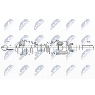 Imagen de Semi eje NTY NPW CT 135