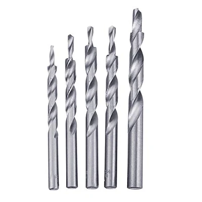 Imagen de belupai 5 brocas de taladro para ventana desplazamiento (4 8/5 9/5 10/6 10/8 12 mm)