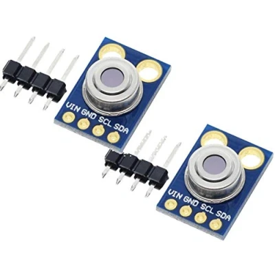 Imagen de TECNOIOT 2pcs GY 906 MLX90614 Non Contact Infrared Temperature Sensor Module MLX90614ESF