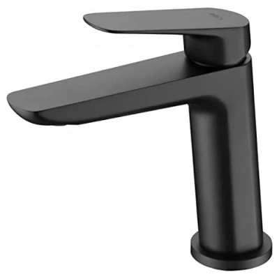 Imagen de Mice Grifo mezclador para lavabo monomando Griferia de baño color negro mate Bélgica BDZ044 1NG