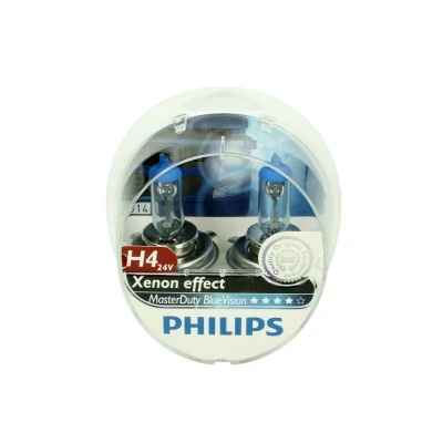 Imagen de PHILIPS 13342MDBVS2 Lámpara, faro de carretera H4 24V 75/70W Halógena MAN: TGA, MERCEDES BENZ: T2/LN1 Camión plataforma/Chasis, SCANIA: P,G,R