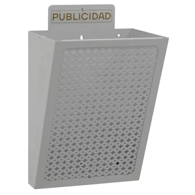 Imagen de Arregui E2302 Cesta de Publicidad Acero, 7,5 L, Cuerpo y Rejilla Color Plata