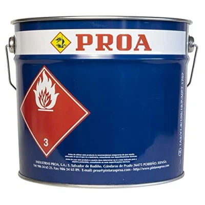 Imagen de Imprimacion Universal Antioxidante Proa. Negro. 10 L.
