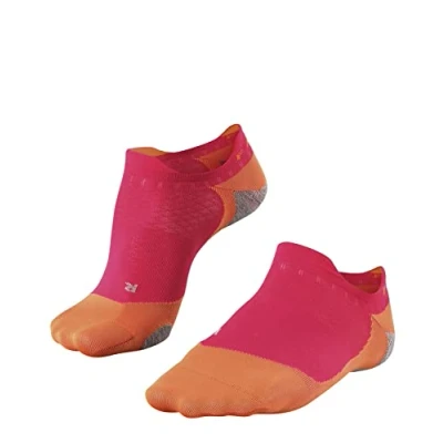 Imagen de FALKE RU5 Race Invisible W IN hilo funcional anti ampollas 1 par, Calcetines para correr Mujer, Rojo (Rose 8564), 35 36