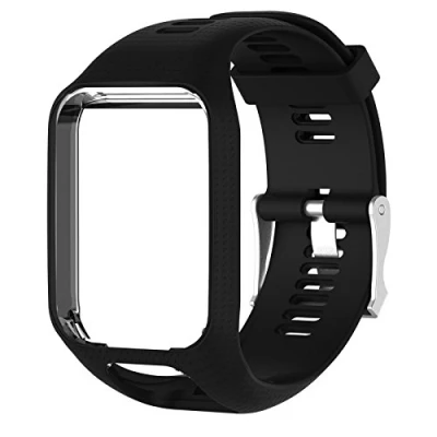 Imagen de LICHIFIT Muñequera de TPE para TomTom Adventurer Golfer 2 Runner 2/3 Spark/Spark 3 Reloj deportivo GPS