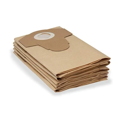 Imagen de FixedByU Bolsas de filtro papel 20 litros compatibles con aspiradoras secas y húmedas Einhell TC VC 1820, 1815, 1825, entre otros
