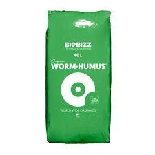 Imagen de BioBizz Compost orgánico para macetas All Mix, Light Mix y Worm Humus (1 x de gusano 40 L)