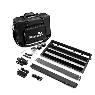 Imagen de Palmer Pedalbay 60 PB Set Pedalboard cm incl. fuente de alimentación WT con 8 salidas