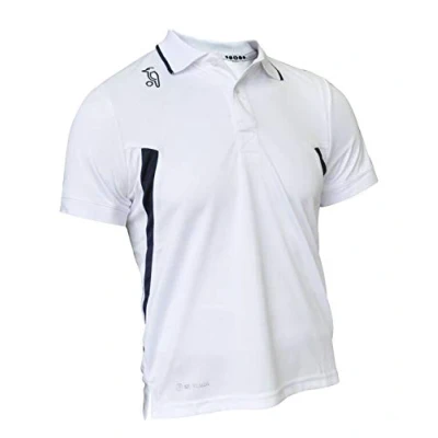 Imagen de Kookaburra KB Polo, Unisex Adulto, Blanco/Tinta, S