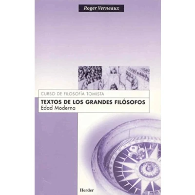 Imagen de Textos de los grandes filósofos: Edad Moderna (SIN COLECCION)