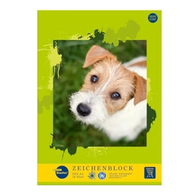 Imagen de Staufen Edition Dürer blok rysunkowy DIN A3, 18 arkuszy, klejony, 100 g/m², okładka z 4 motywami, 3 szt.