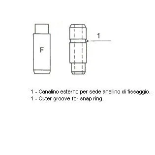 Imagen de Guía de válvula METELLI 01 2990