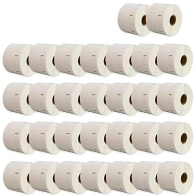 Imagen de Yellow Yeti 30 Rollos 11354 S0722540 32 x 57mm Etiquetas compatibles para DYMO LabelWriter 4XL 450 400 330 320 310 Duo/Turbo/Twin Turbo Seiko SLP 430 420 410 200 100 1000 Etiquetas/Rollo