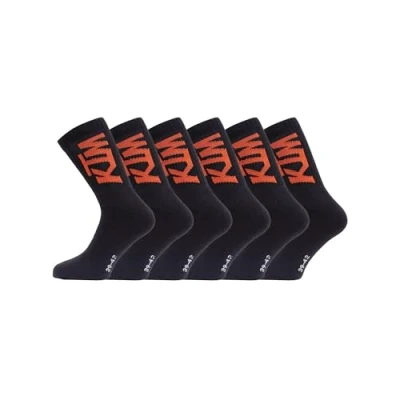 Imagen de KTM Chaussettes Hautes Ktm/1/Chsx6 Calcetines, Negro, 39 42 para Hombre