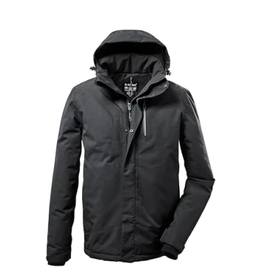 Imagen de killtec Hombre Chaqueta funcional con capucha cremallera KOW 161 MN JCKT, schwarz, L, 37589 000