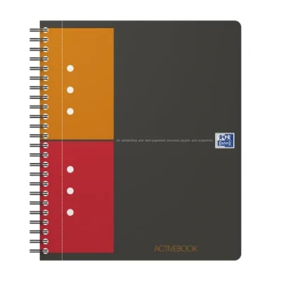 Imagen de Oxford Activebook International Cuaderno, A cuadros , A5, 80 hojas