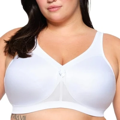 Imagen de Glamorise Magic Lift Active Support Sujetador, Mujer, Blanco, 115E
