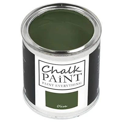 Imagen de Chalk Paint Everything® Pintura tiza Oliva vuelva a dar color fácilmente todo tipo de material sin lijar (750 ml)